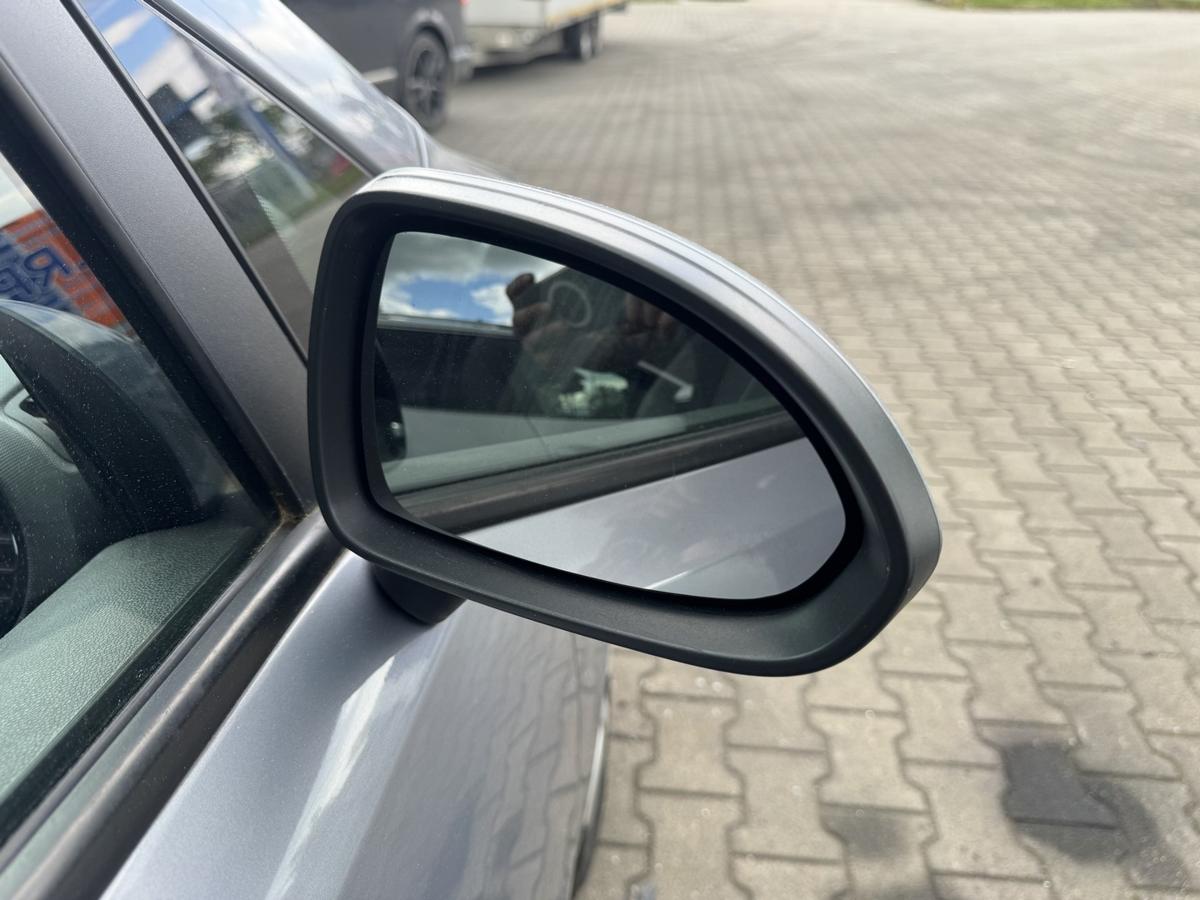 Opel Corsa D original Au&szlig;enspiegel rechts elektrisch verstellbar Z163 Lichtsilber Bj.2007